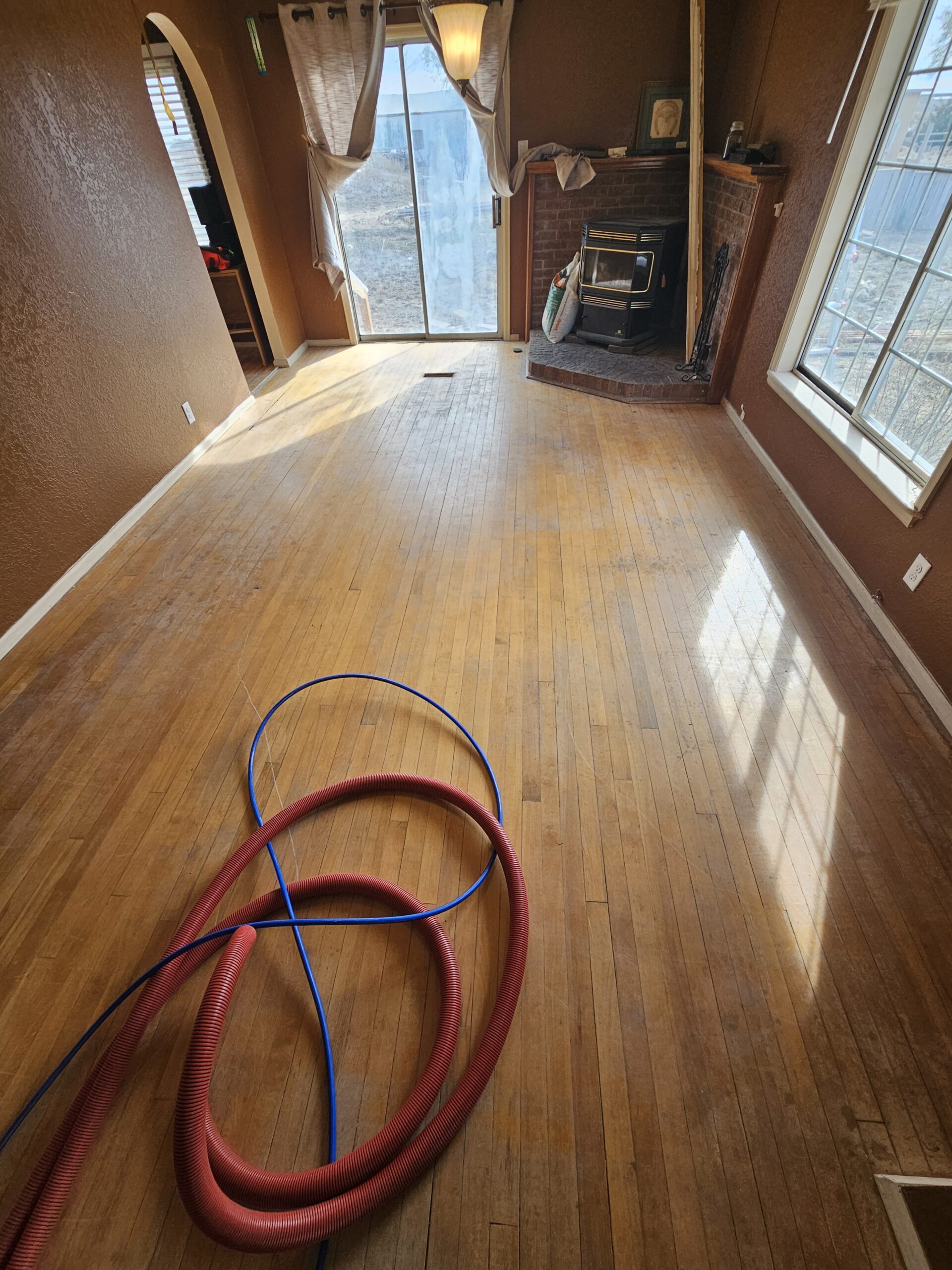 Professional hardwood floor cleaning setup Pueblo CO — All Floors Pueblo